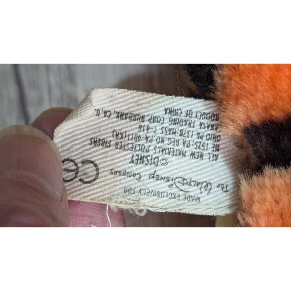 Disney Tigger Plush Toy Set Of 2 Stuffed Animals Soft Tiger 6.5/10" - Picture 9 of 9